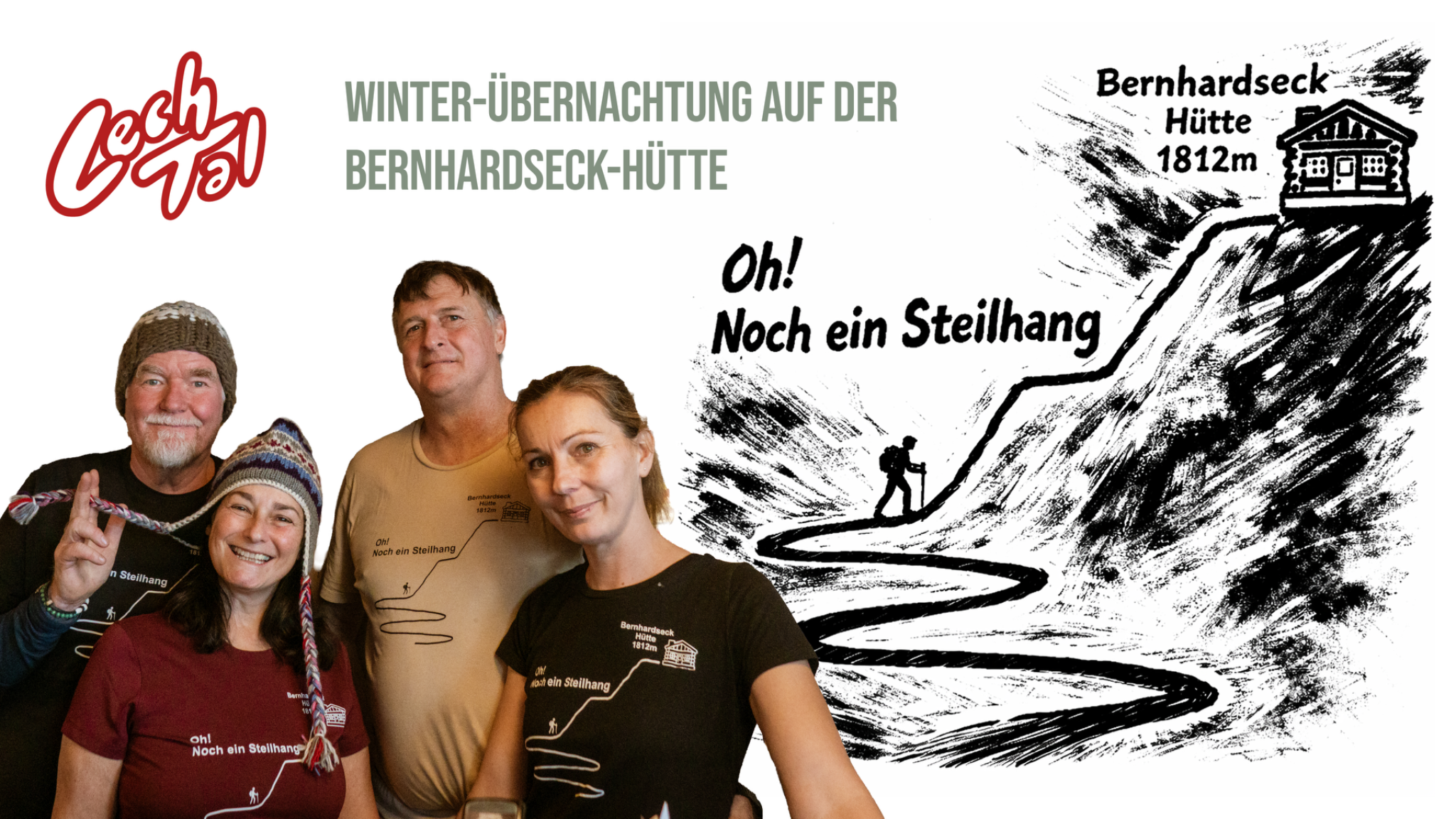 Winter auf der Bernhardseck-Hütte